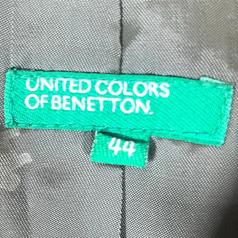 Benetton Green Jacket IT 44 M Quiet Luxury Old Money Preppy Chic Minimalist - Picture 5 of 9